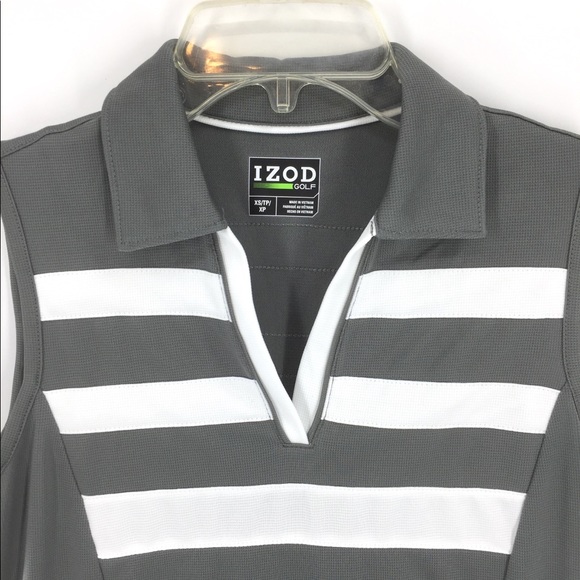 Grey Golf Tennis Athletic Performance Shirt - Picture 2 of 6